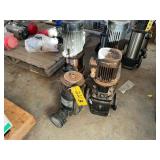 (4) Grundfos Centrifugal Pumps and Parts