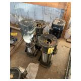 (4) Grundfos Centrifugal Pumps and Parts