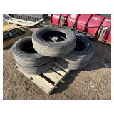 (5) 245/70 R19.5 Tires