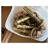 (16) cement floor anchors