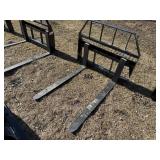 New Kivel 48' Universal Attach Pallet Forks