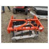 New Land Pride 3pt Box Scrapper w/Ripper Teeth