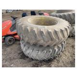 18.4-38 Clamp on Duals