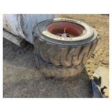 2 Bobcat 10-16.5 Tires and Rims