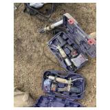 (3) Lincoln 14.4V Grease Guns w/charger