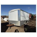 2011 Hallmark 14x7.5' Enclosed Trailer