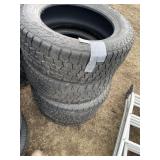 (4) LT265/60 R20 Tires