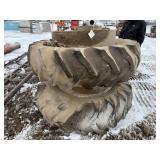 18.4x38 Clamp on Duals