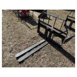 New Kivel 48' Universal Attach Pallet Forks