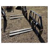 New Kivel 48' Universal Attach Pallet Forks