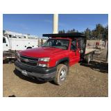 2007 Chevrolet 3500 Flat Bed Truck