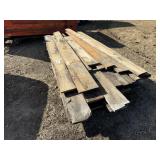 Assorted Oak Rough Sawed Lumber 6-12'