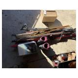 Skis, boots etc