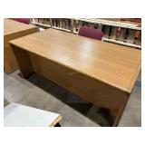 Wood Desk and Chair