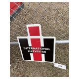 International Harvester Metal Sign