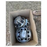 (4) Chevy dually hub caps