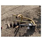3pt post hole auger