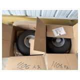 (4) 5.3x4.5x6 Tires and Rims