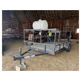 2019 Teske 6'x12' Low Pro Trailer