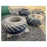 Good Year 23.1-26 tires & rims