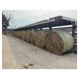 14 - 4x6 Round Bales Corn Fodder