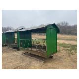 Covered Hay Feeder