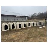 20 Calf Tel Calf Hutches
