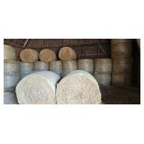 27 - 4x5 Round Bales Straw