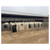 24 Calf Tel Calf Hutches