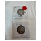 1898-1912 Barber Half Dollars