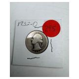 1932-D Washington Quarter