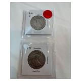 1918-D-1941 Walking Liberty Half Dollars