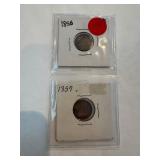 1856-1857 Liberty Seated Dimes