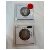 1902-O-1909 Barber Half Dollars