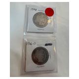 1902-1906-O Barber Half Dollars