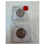 1917-D-1920 Walking Liberty Half Dollars