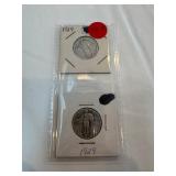 1927-1929 Standing Liberty Quarters