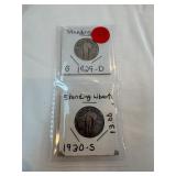 1929-D-1930-S Standing Liberty Quarters