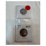 1928-1928-S Standing Liberty Quarters