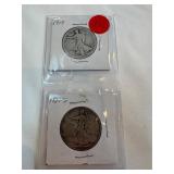 1917-1937-S Walking Liberty Half Dollars