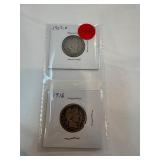 1907-O-1916 Barber Quarters