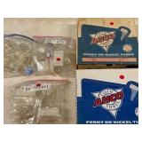 Used Cent thru Half Dollar Coin Tubes