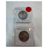 1918-S-1935-S Walking Liberty Half Dollars