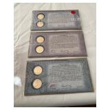 Adams-Madison- Jefferson Presidential Dollars