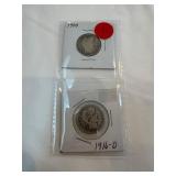 1904-1916-D Barber Quarters