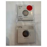 1875-S-1876 Liberty Seated Dimes