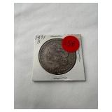 1891-S Morgan Dollar