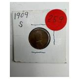 1909-S Lincoln Cent