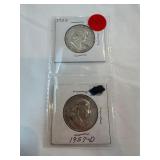 1952-1957-D Franklin Half Dollars