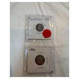 1885-1886 Liberty Seated Dimes